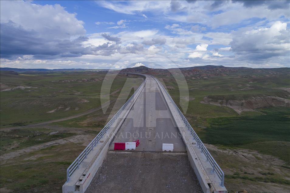 Yozgat'taki yatırımlar havadan görüntülendi