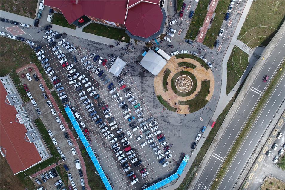 Yozgat'taki yatırımlar havadan görüntülendi