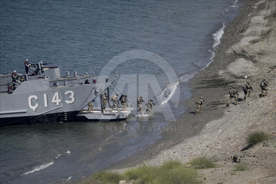 Ejercicio militar combinado internacional EFES 2018 en Esmirna, Turquía 