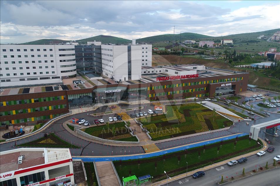 Yozgat'taki yatırımlar havadan görüntülendi