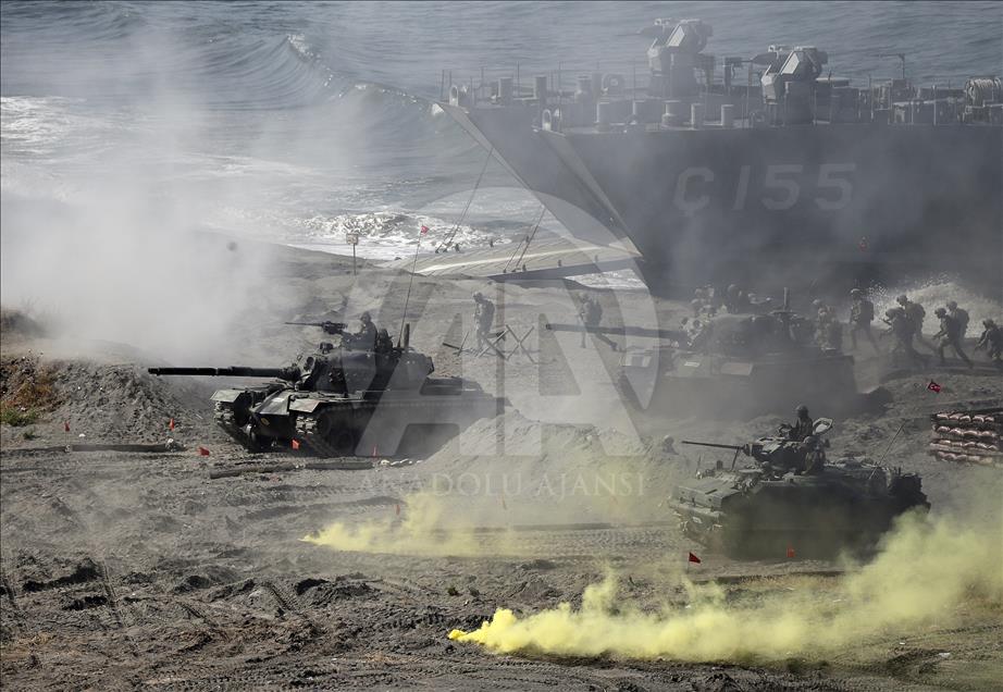 Ejercicio militar combinado internacional EFES 2018 en Esmirna, Turquía 