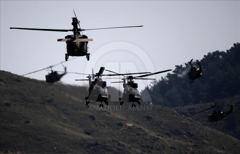 Ejercicio militar combinado internacional EFES 2018 en Esmirna, Turquía 
