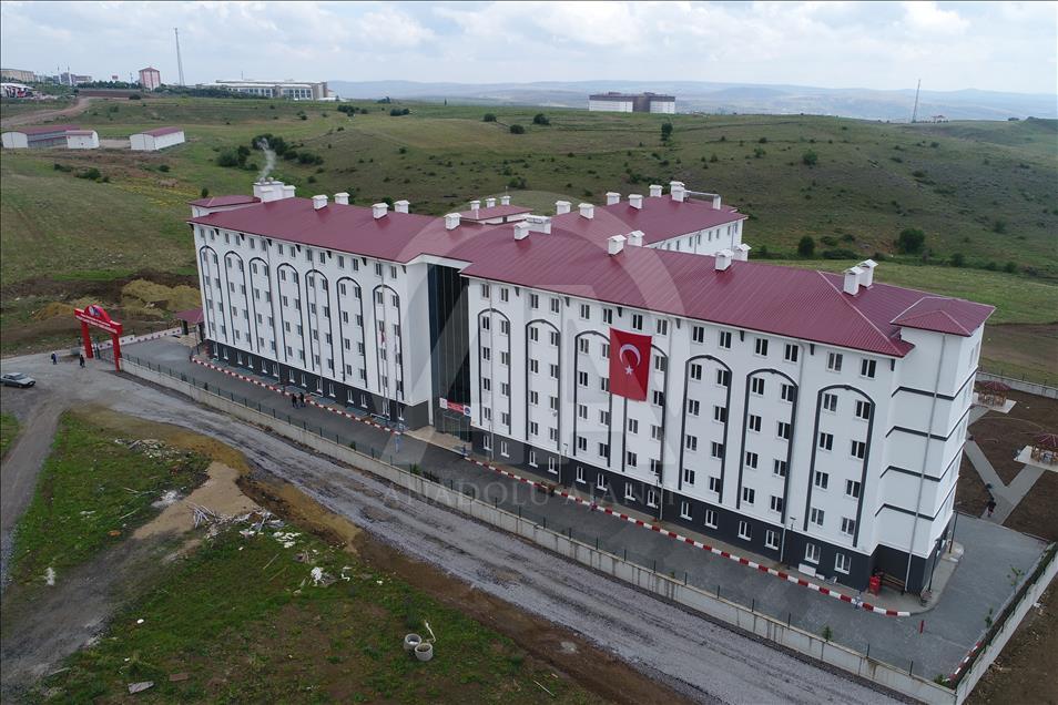 Yozgat'taki yatırımlar havadan görüntülendi