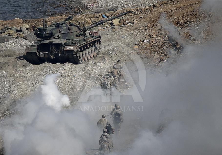 Ejercicio militar combinado internacional EFES 2018 en Esmirna, Turquía 