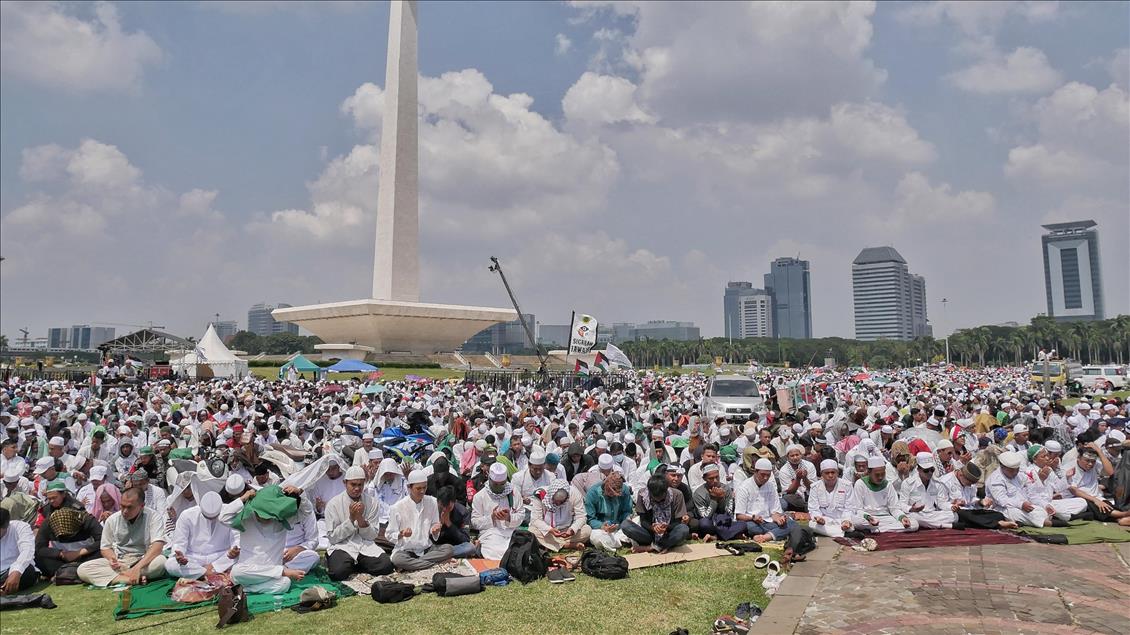 Indonezi, protestë në mbështetje të Palestinës
