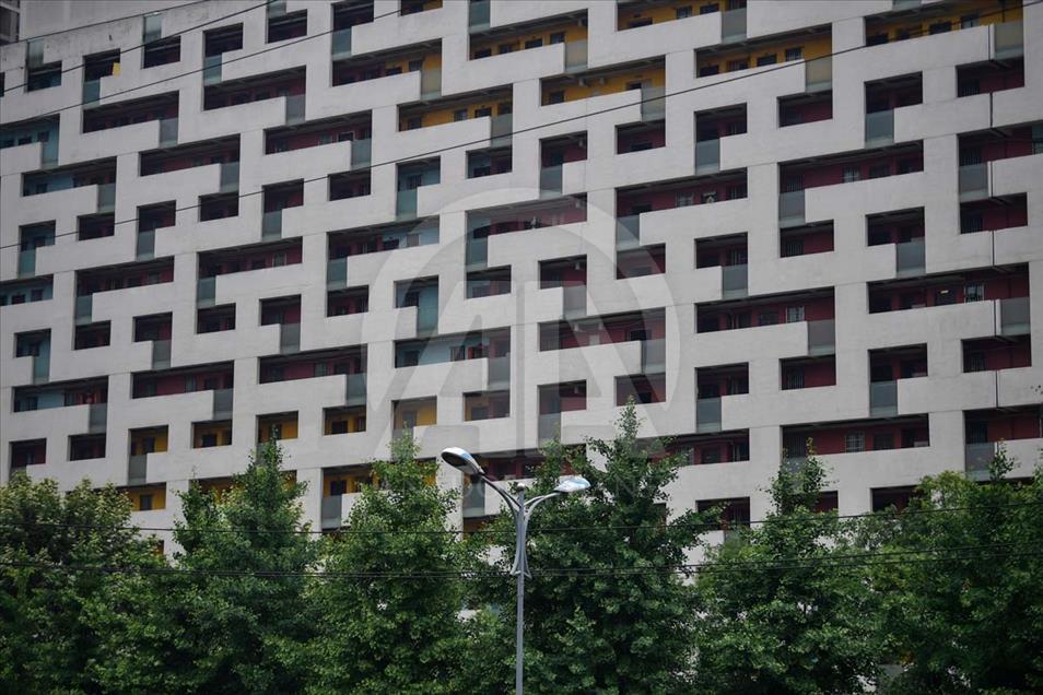 El edificio "8d Laberinto" en Chongqing, China