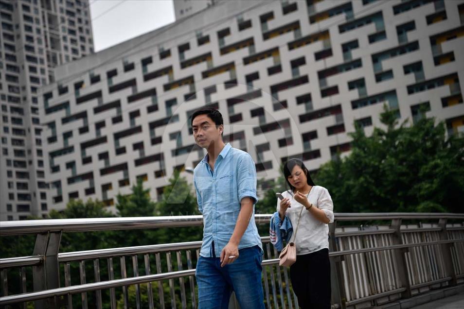 El edificio "8d Laberinto" en Chongqing, China