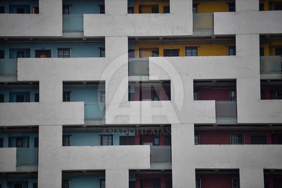 El edificio "8d Laberinto" en Chongqing, China