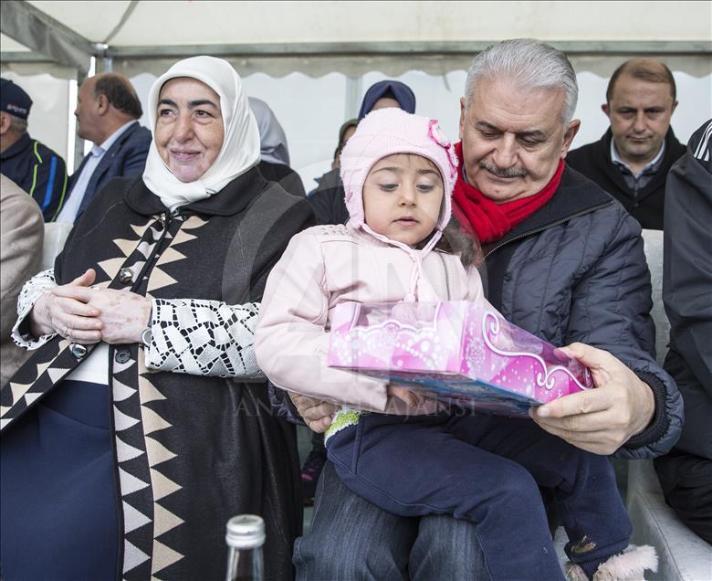 Başbakan Yıldırım Dumanlı Gençlik ve Doğa Festivali’ne katıldı