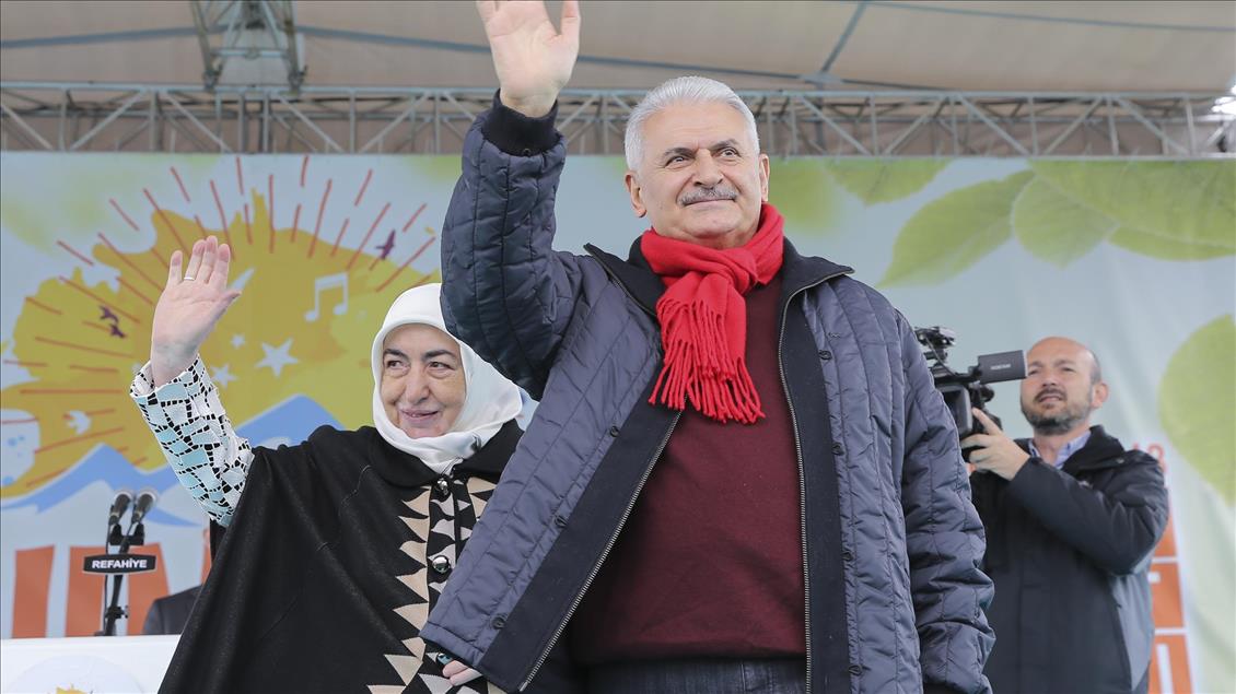 Başbakan Yıldırım Dumanlı Gençlik ve Doğa Festivali’ne katıldı
