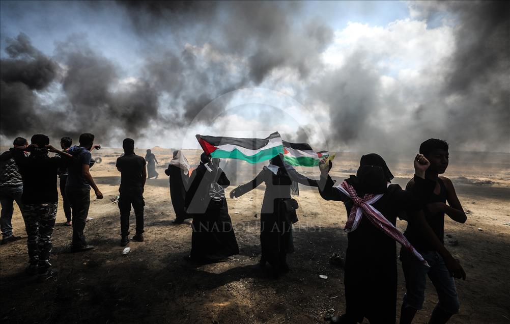 Palestinezët mblidhen në kufirin e Gazës për "marshin milionësh"
