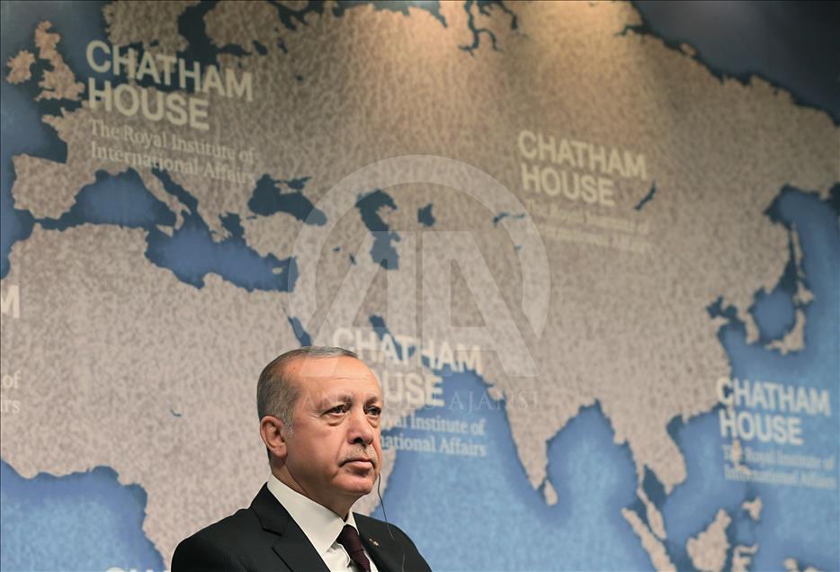 Cumhurbaşkanı Erdoğan, Londra'da