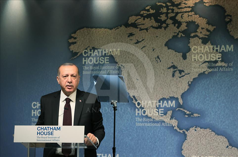 Cumhurbaşkanı Erdoğan, Londra'da