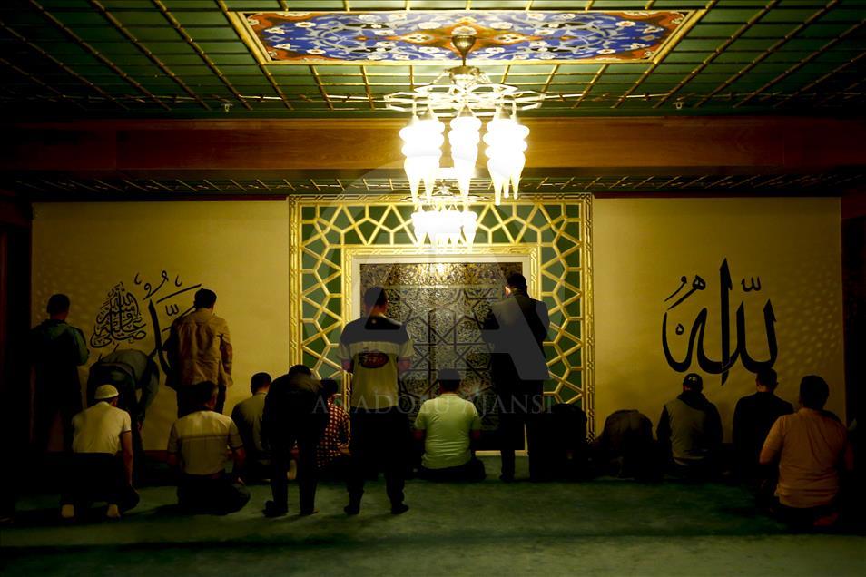 Tarawih pertama di Moskow, Rusia