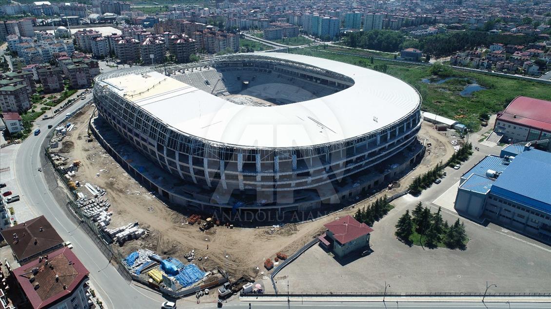 Yeni Ordu Stadı'nın inşaatı devam ediyor