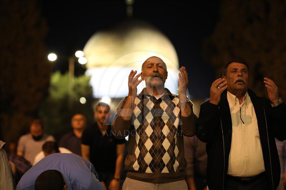 Tarawih pertama di bawah pendudukan Israel