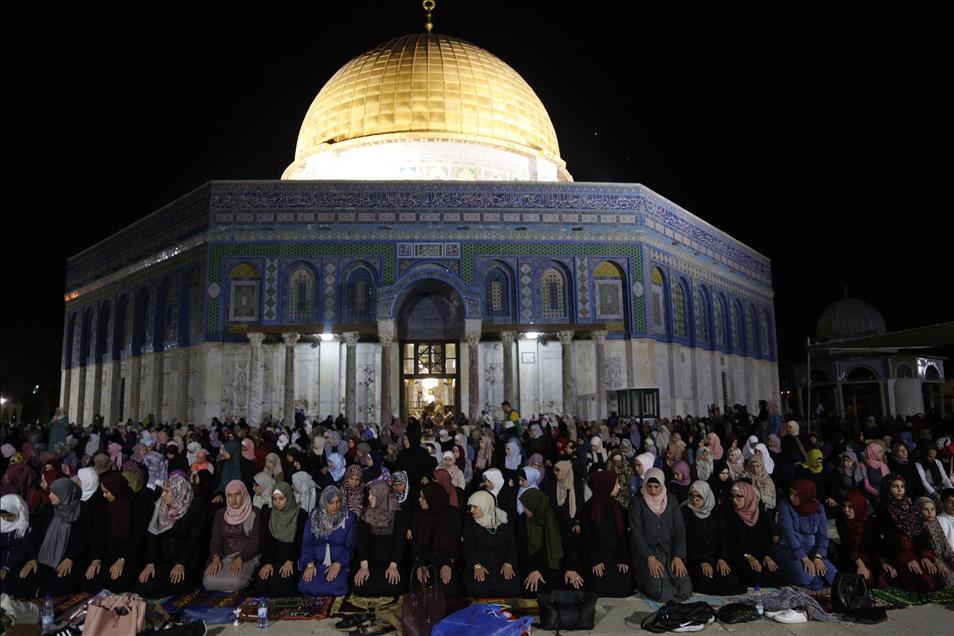 Tarawih pertama di bawah pendudukan Israel