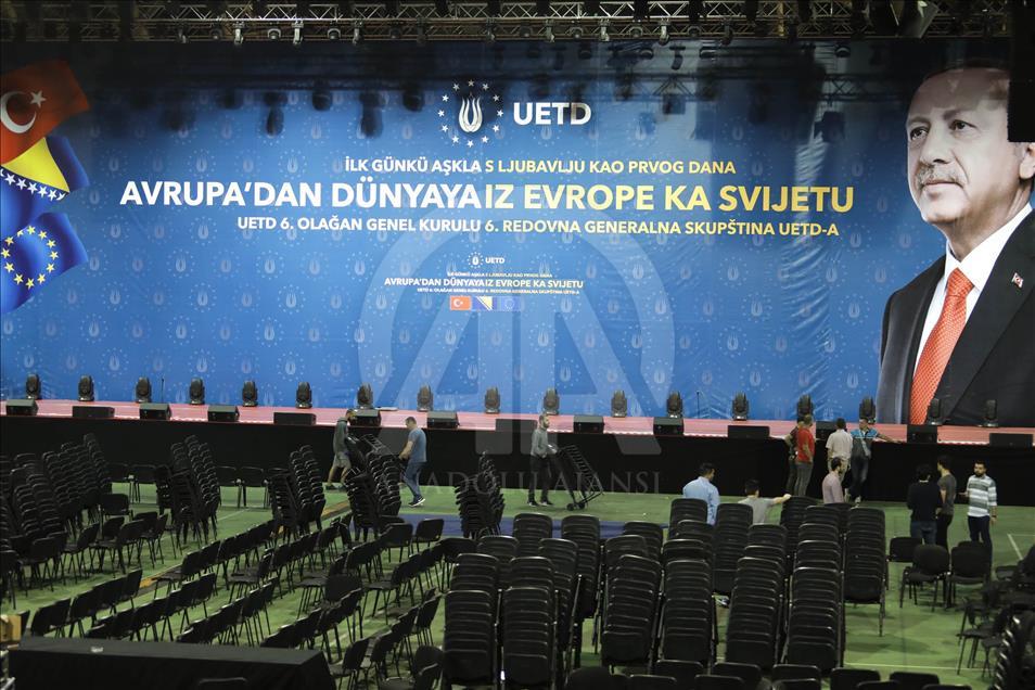 Saraybosna Cumhurbaşkanı Erdoğan'a hazırlanıyor