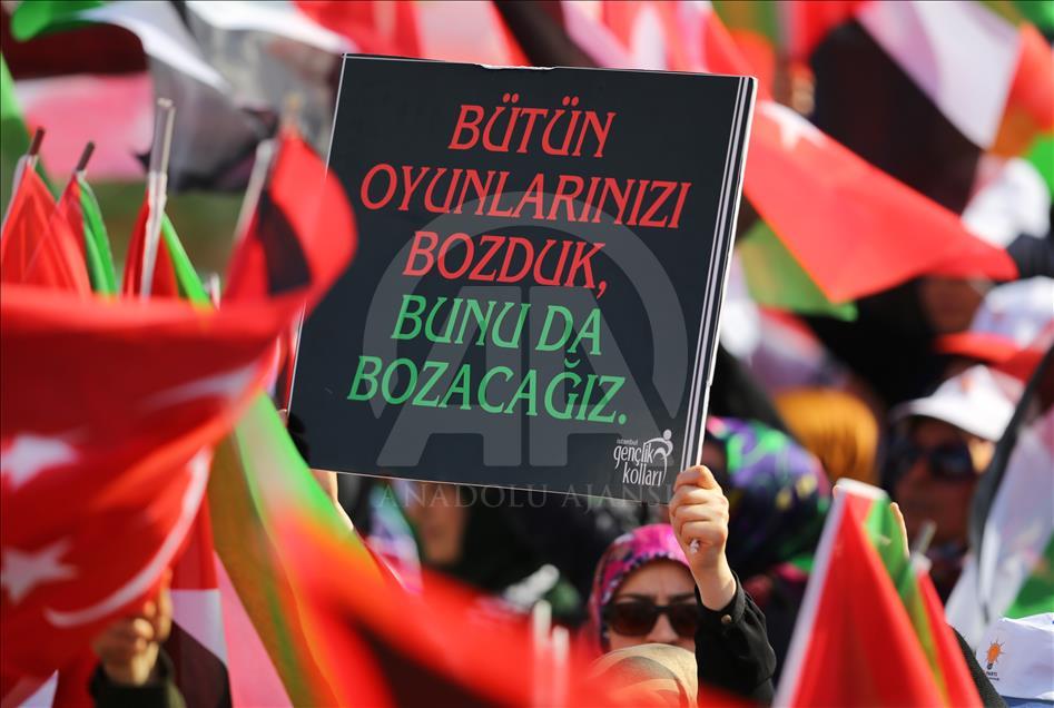 В Стамбуле прошел митинг в поддержку Палестины