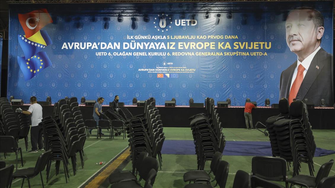 Saraybosna Cumhurbaşkanı Erdoğan'a hazırlanıyor