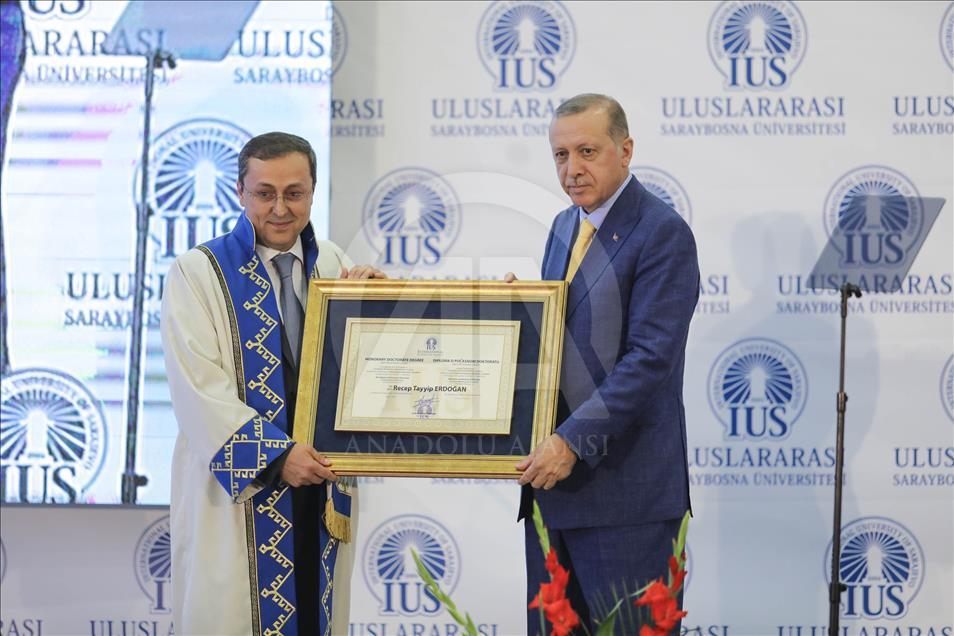 Cumhurbaşkanı Erdoğan, Bosna Hersek'te