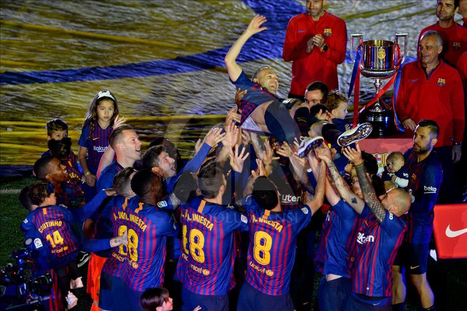 Laga perpisahan Andres Iniesta untuk Barcelona