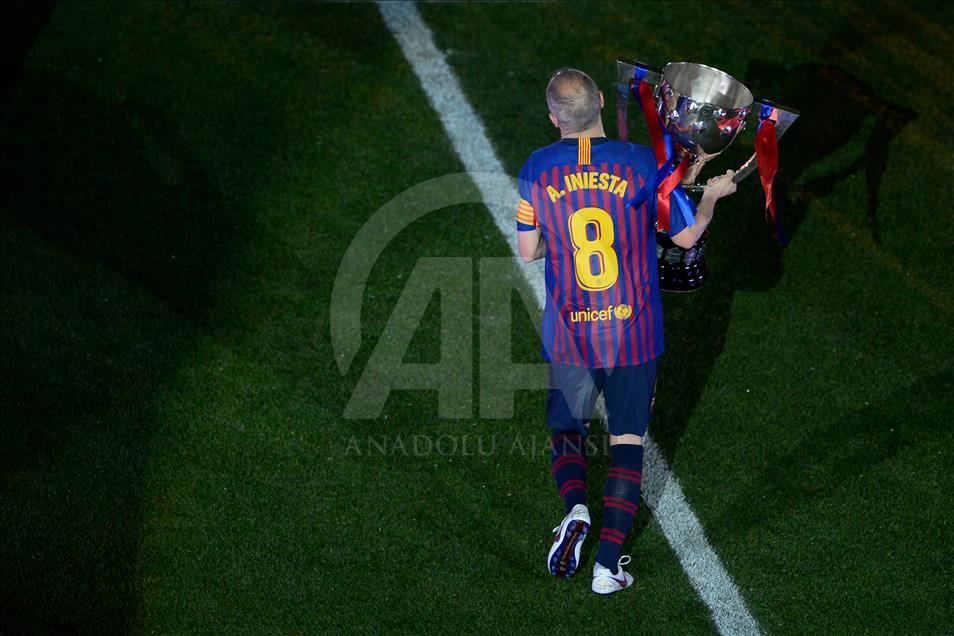 Laga perpisahan Andres Iniesta untuk Barcelona