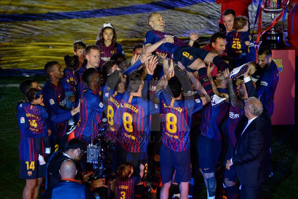 Laga perpisahan Andres Iniesta untuk Barcelona
