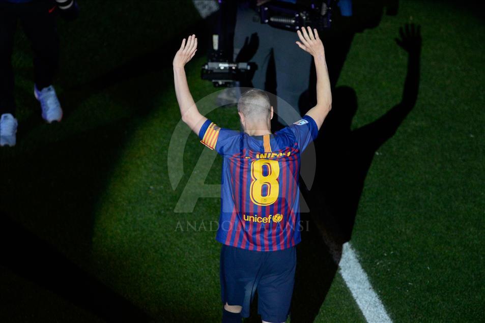 Laga perpisahan Andres Iniesta untuk Barcelona