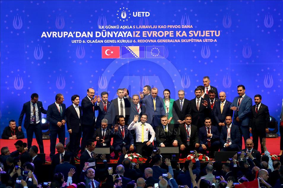 President of Turkey Recep Tayyip Erdogan in Sarajevo