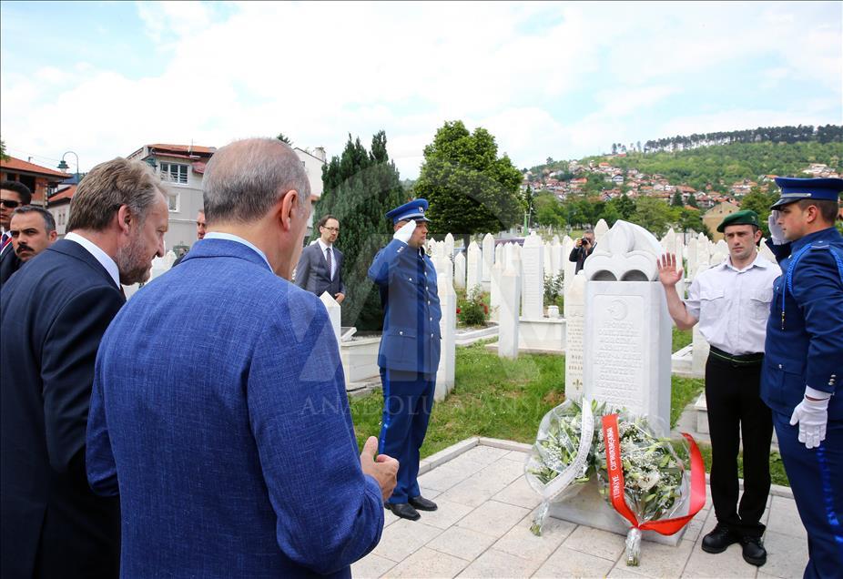 President of Turkey Recep Tayyip Erdogan in Sarajevo
