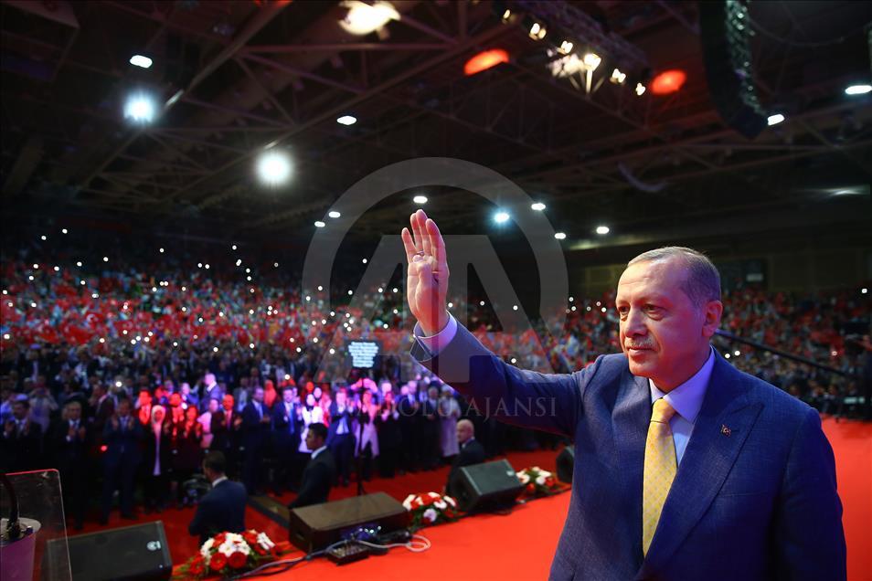 President of Turkey Recep Tayyip Erdogan in Sarajevo