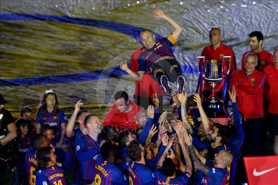 Laga perpisahan Andres Iniesta untuk Barcelona