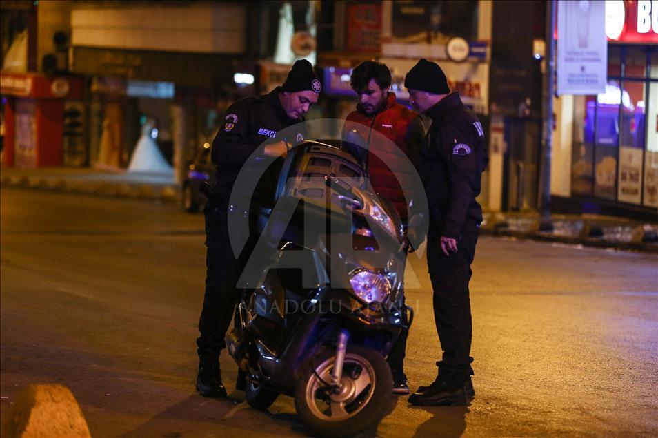 "Gece Kartalları" sahuru görev başında yapıyor