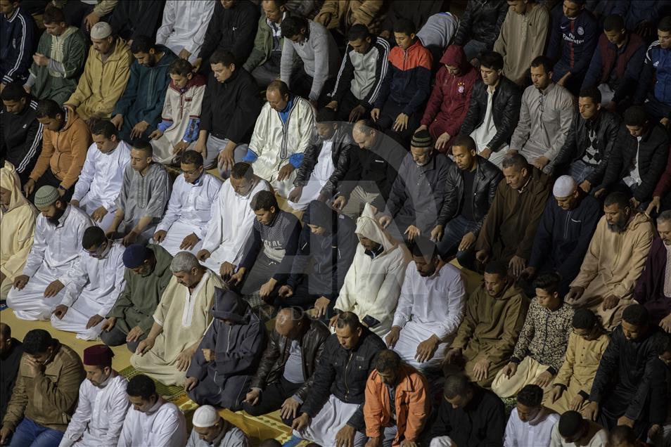 Oración del Tarawih en Marruecos