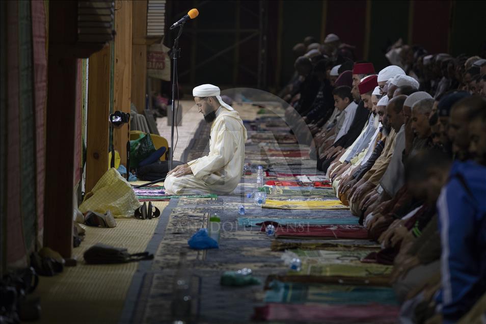 Oración del Tarawih en Marruecos