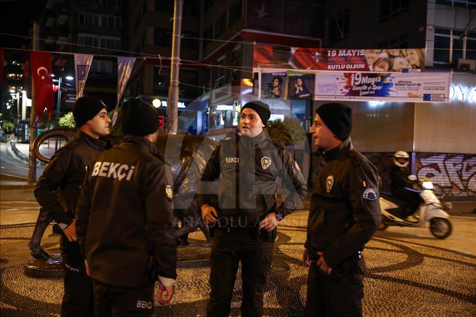 "Gece Kartalları" sahuru görev başında yapıyor