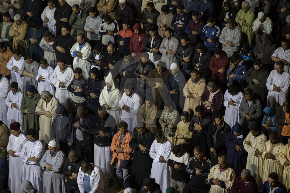 Oración del Tarawih en Marruecos