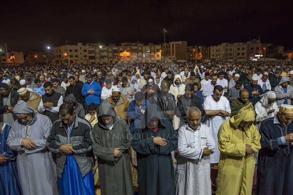 Oración del Tarawih en Marruecos