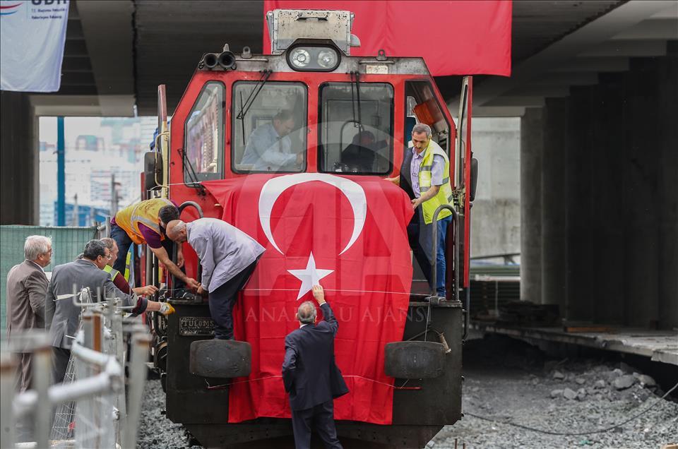 Gebze-Halkalı Banliyö Hattında çalışmalar sürüyor