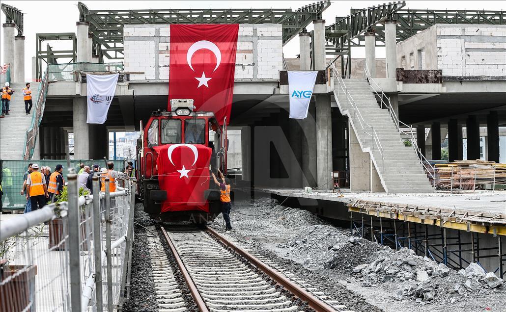 Gebze-Halkalı Banliyö Hattında çalışmalar sürüyor