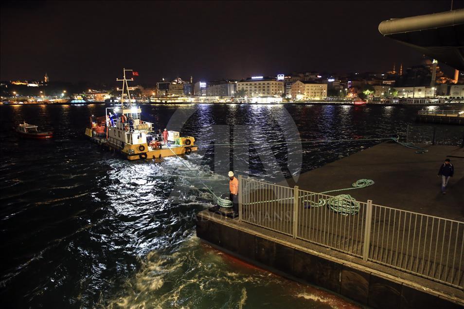 Karaköy yeni iskelesine kavuştu