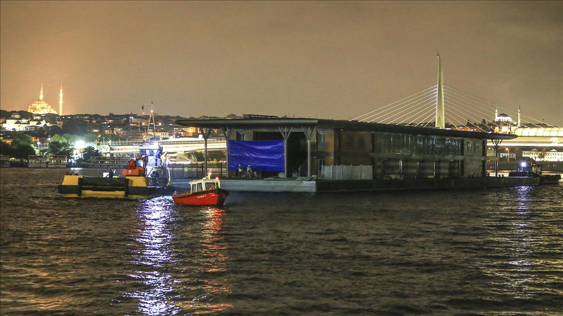 Karaköy yeni iskelesine kavuştu