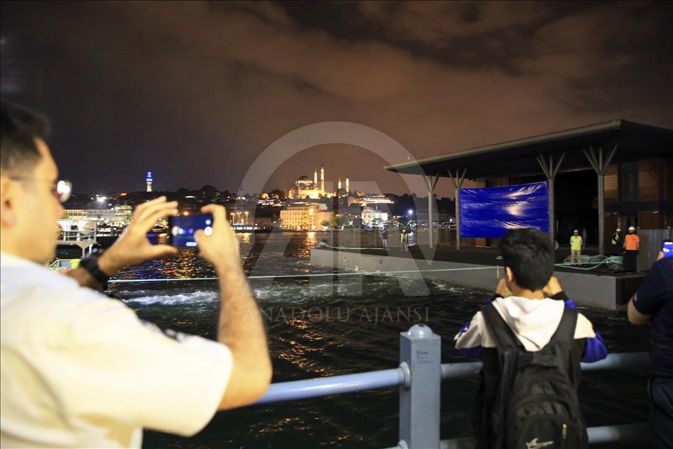 Karaköy yeni iskelesine kavuştu