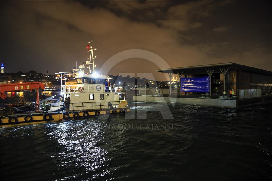 Karaköy yeni iskelesine kavuştu