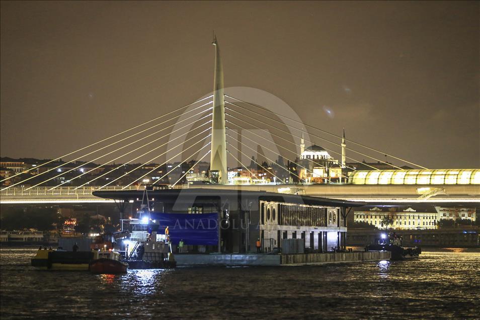 Karaköy yeni iskelesine kavuştu