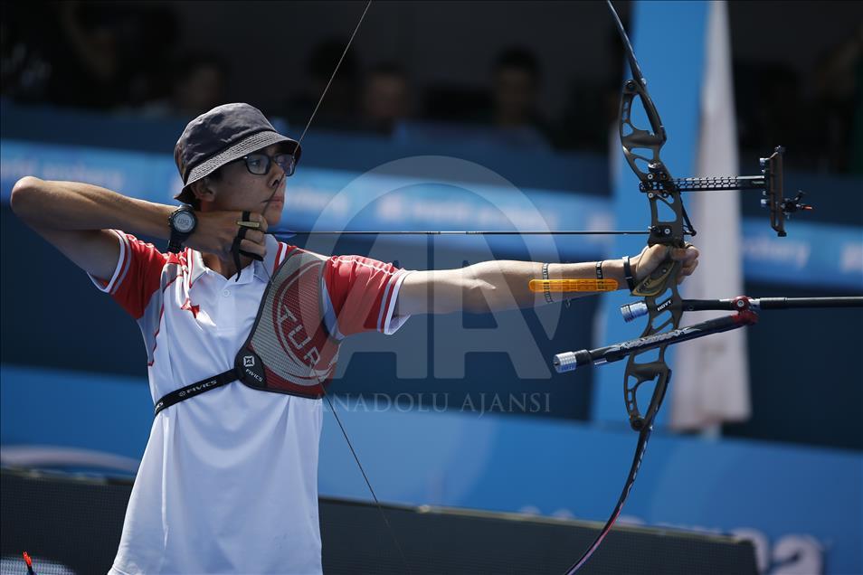 Copa Mundial de arquería 2018 en Antalya, Turquía.