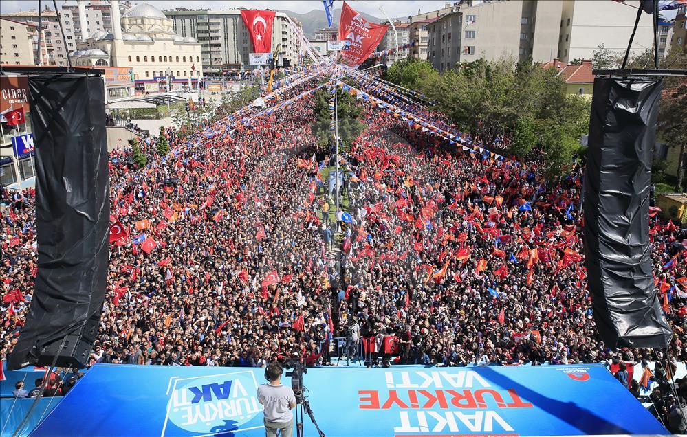 Cumhurbaşkanı Erdoğan, Erzurum'da
