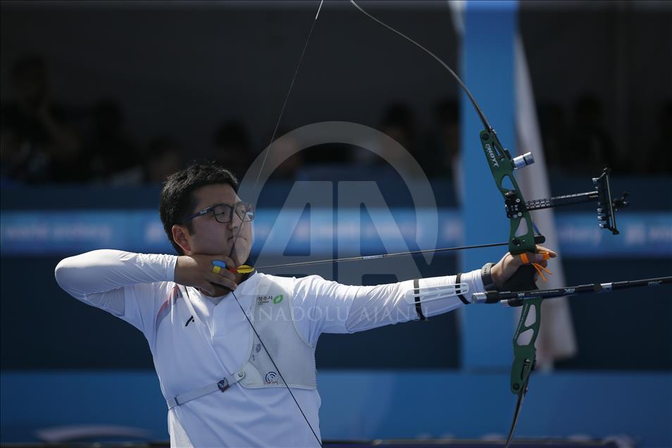 Copa Mundial de arquería 2018 en Antalya, Turquía.