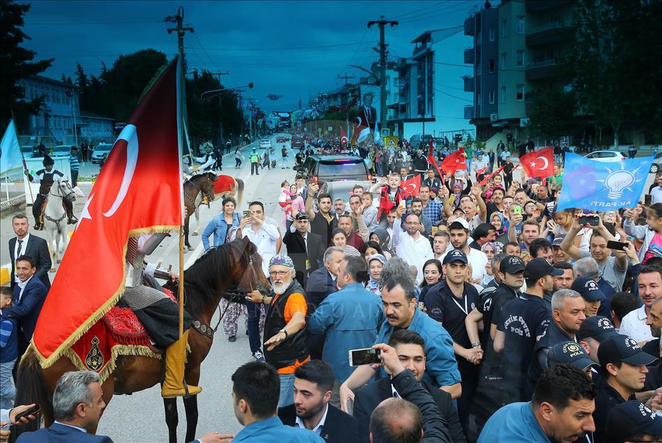 Cumhurbaşkanı ve AK Parti Genel Başkanı Erdoğan, Balıkesir'de
